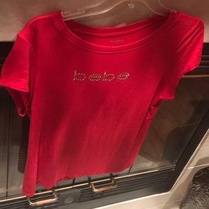 Red Bebe Shirt